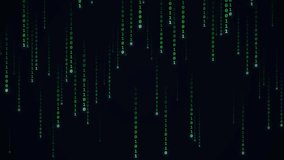 Digital binary code falling in green vertical lines on a dark background - Powered by Shutterstock - Get 15% off with code: PIKWIZARD15
