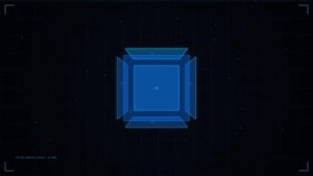 Futuristic digital interface processing data cube in cyberspace - Powered by Shutterstock - Get 15% off with code: PIKWIZARD15