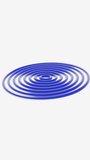 Blue Concentric Rings Fluid Abstract Vertical Motion Loop - Powered by Shutterstock - Get 15% off with code: PIKWIZARD15