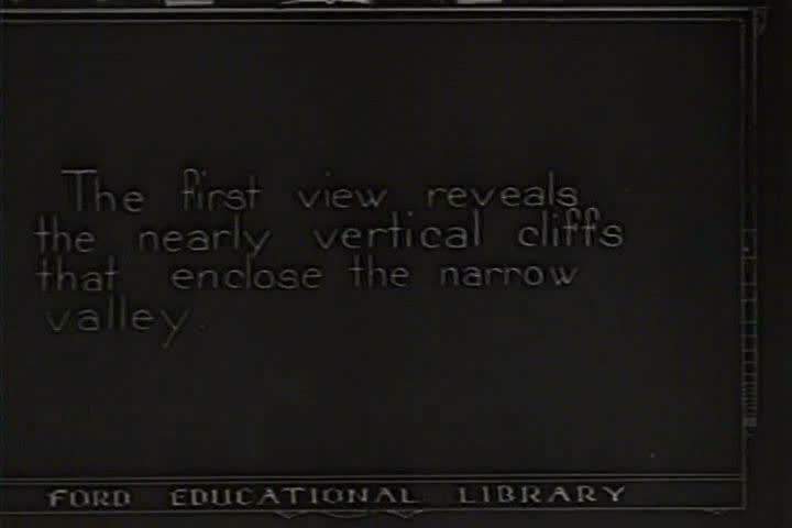 1920s - Yosemite Valley in 1920.