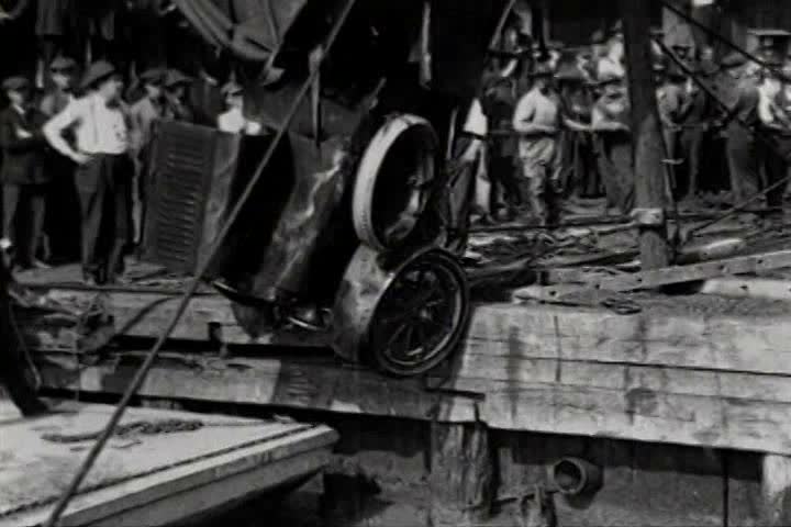 1910s - 1919 safety film involves car accidents and other forms of carelessness.