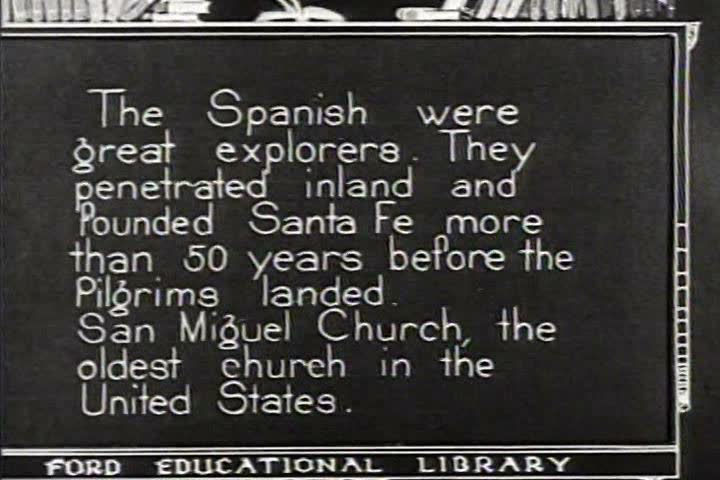 1920s - Santa Fe New Mexico in 1921.