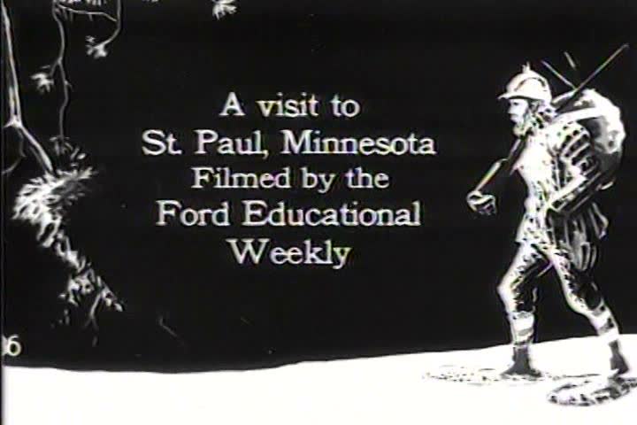 1920s - St. Paul, Minnesota in 1921 in winter.