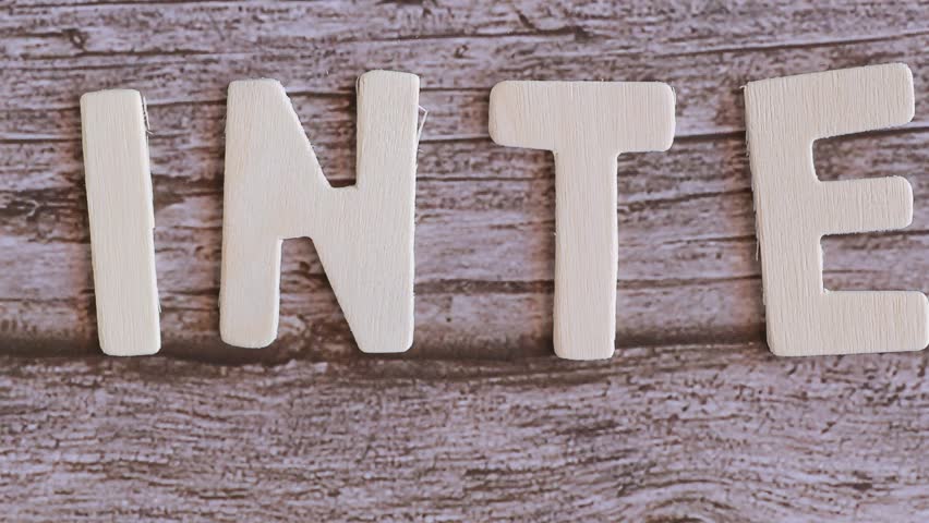wooden letters with the message winter