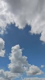beautiful cumulus clouds in the clear blue sky - Powered by Shutterstock - Get 15% off with code: PIKWIZARD15