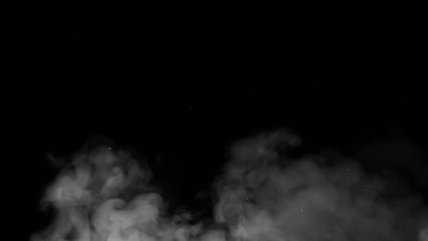 A night sky scene featuring clouds and numerous glowing stars scattered across the dark background.