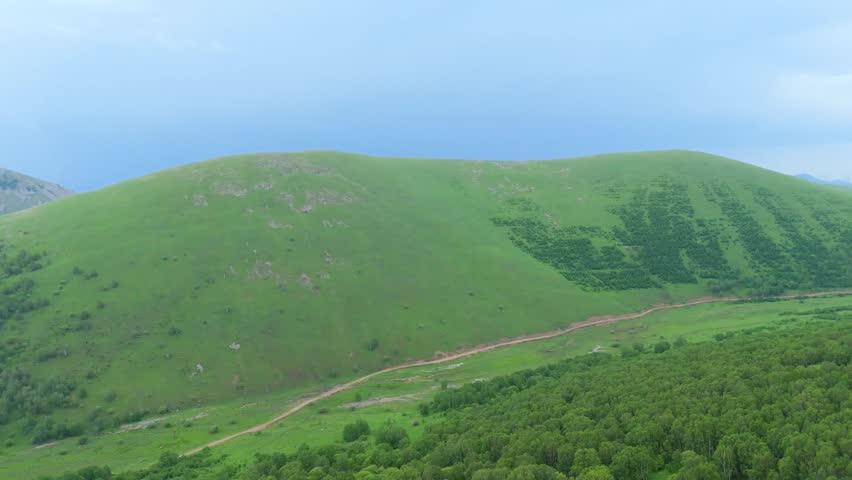 Fengning Hundred Mile Sky Road Grassland Aerial View