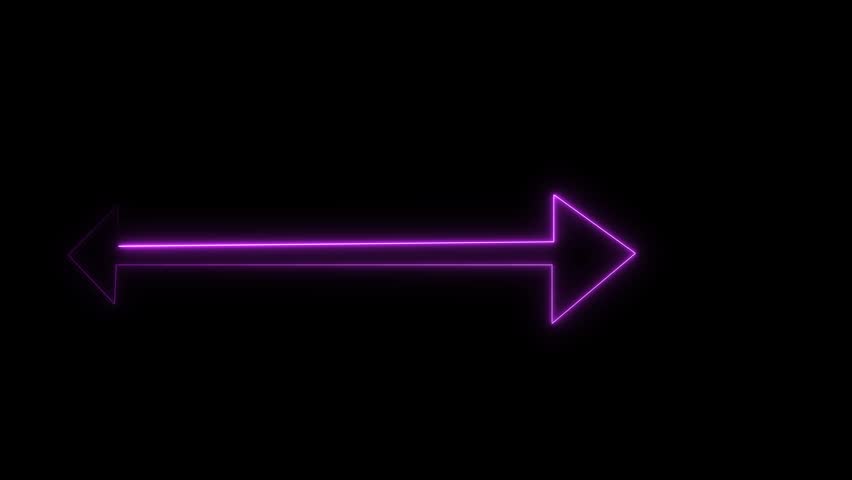Abstract Looping Arrows Wave Glowing Arrow Loop Able