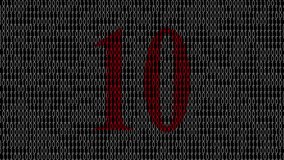 10 to 0 binary timer interface cyber tech background,10 second timer video on binary background, 10 to 0 second timer countdown binary video in 4k. internet,computer code ,technology video concept.  - Powered by Shutterstock - Get 15% off with code: PIKWIZARD15