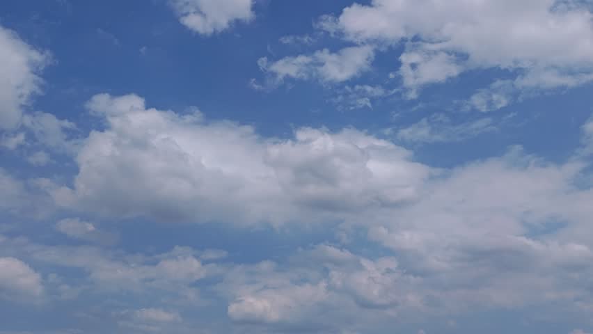Time lapse photography of the ever-changing sky in Guangzhou, Guangdong Province, China on May 13, 2026