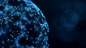 4K digital ammination of Global network map illuminating data transfer and information flow across continents. - Powered by Shutterstock - Get 15% off with code: PIKWIZARD15