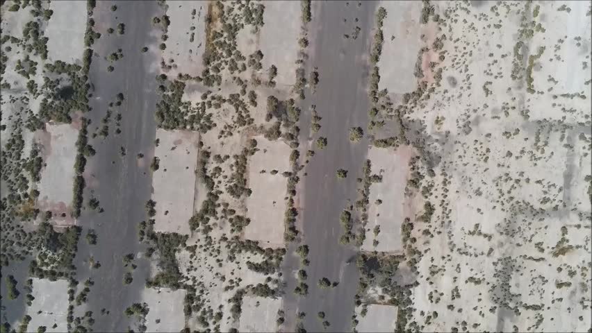 This is an aerial view of a unique piece of American history. The drone video shows an unusual perspective of the Topaz Japanese internment camp. This is located in Utah near Delta. 