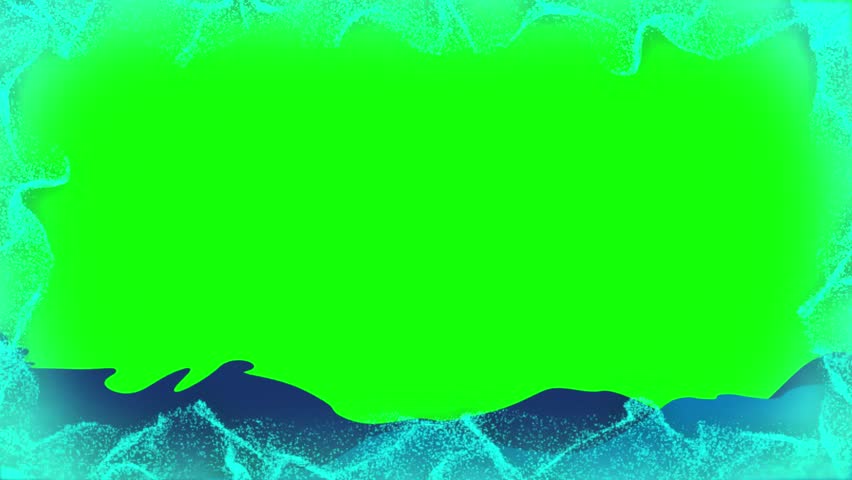 A colorful illustration of an underwater scene with a large green center, surrounded by blue ocean, coral, fish, and starfish, creating a lively and engaging visual