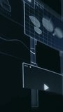 Interface for monitoring and protecting digital infrastructure, Cybersecurity and data protection concept - Powered by Shutterstock - Get 15% off with code: PIKWIZARD15