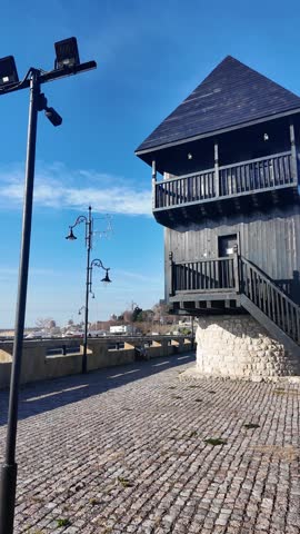 Amazing Panorama of old town of Nessebar, Burgas Region, Bulgaria