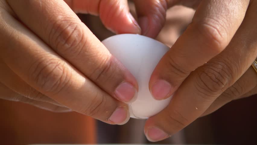 Creating a perfect hard boiled egg with simple steps
