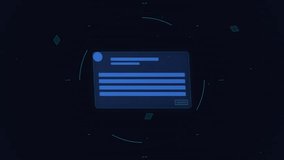 Holographic Digital Interface Window Displaying Data in Futuristic Space - Powered by Shutterstock - Get 15% off with code: PIKWIZARD15