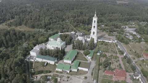 Aerial Retreat Orthodox Monastery Complex