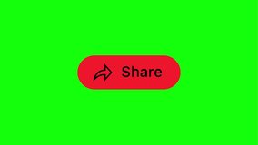 Social media like and share call to action buttons with green screen for content creators. - Powered by Shutterstock - Get 15% off with code: PIKWIZARD15