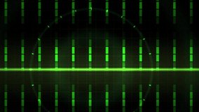 Digital Green HUD Interface with Scanning Radar and Data Grid Motion - Powered by Shutterstock - Get 15% off with code: PIKWIZARD15