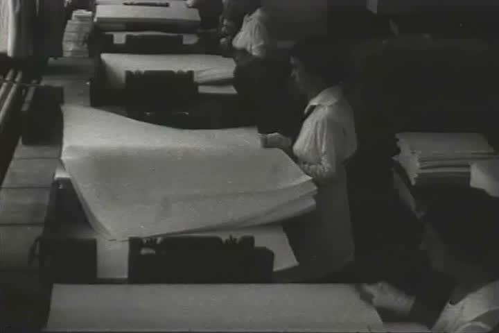 1920s - Good shots of a paper factory in 1920.