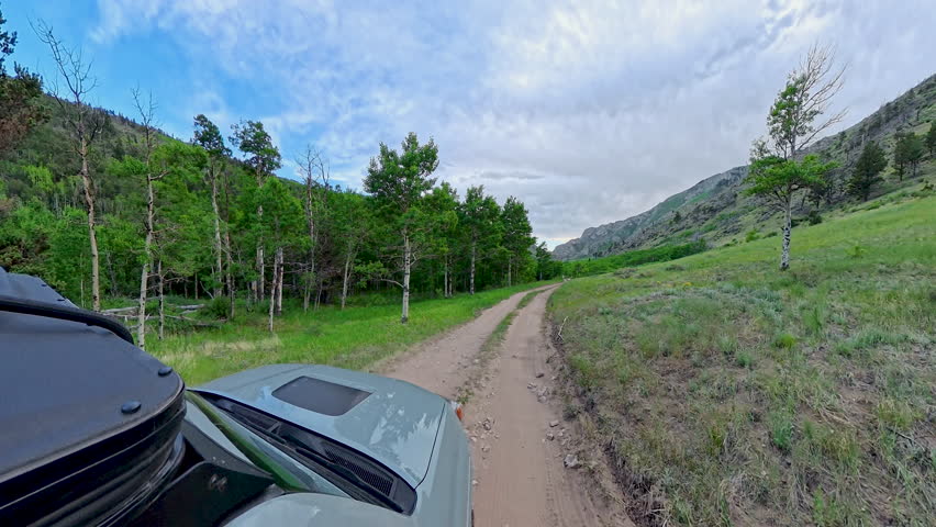Views from Medano Pass Road above Great Sand Dunes National Park