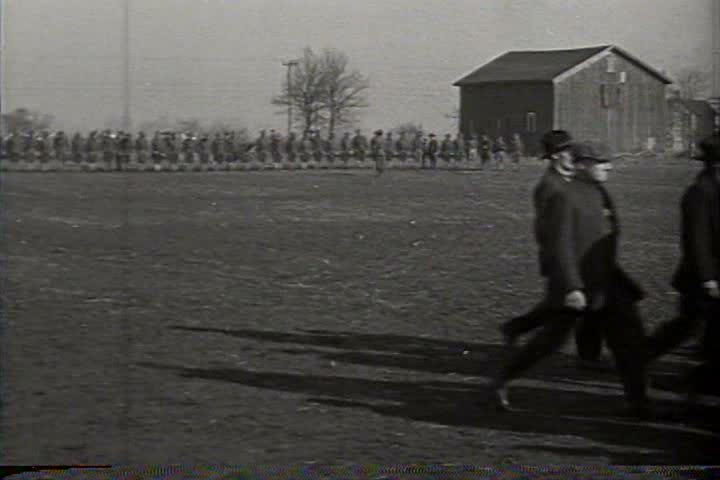 1910s - U.S. Army training in 1917.