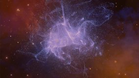 A stunning cosmic-scale visual illustration, resembling a nebula, a star cluster, or a simulation of the formation of dark matter in space. - Powered by Shutterstock - Get 15% off with code: PIKWIZARD15