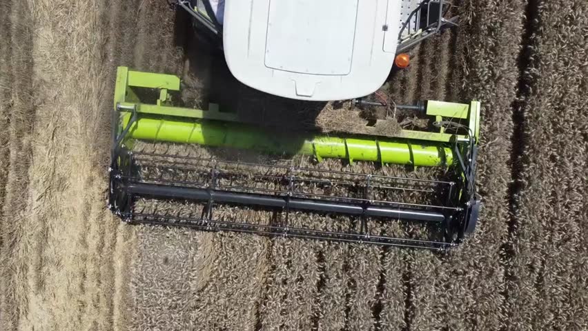 Farm Machine in the Field