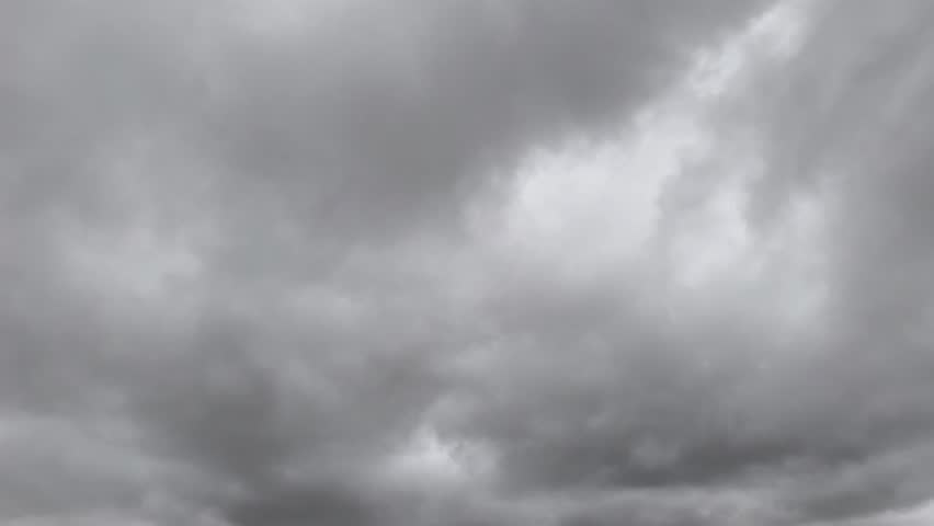 Pretty dark clouds in the sky