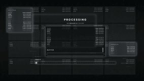 Futuristic HUD Data Processing Interface with Digital Codes - Powered by Shutterstock - Get 15% off with code: PIKWIZARD15
