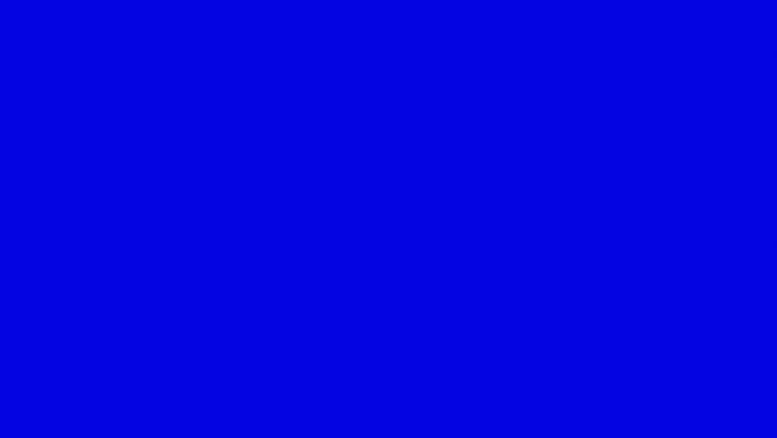Animated diagonal marker strokes forming a decreasing-length shape on a clean blue screen, with organic hand-drawn texture and translucent highlighter ink. Naturally optically captured with camera, ideal for keying, compositing, luma matte effects, graphic reveals, placeholders, and modern edit accents.