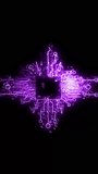 Neon circuit design forming a gateway in digital space. Futuristic data technology portal background. - Powered by Shutterstock - Get 15% off with code: PIKWIZARD15