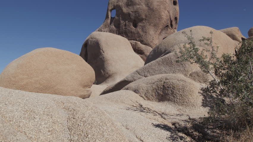 Rock Formation Landscape Joshua Tree National Park, California Desert Nature Travel Hiking