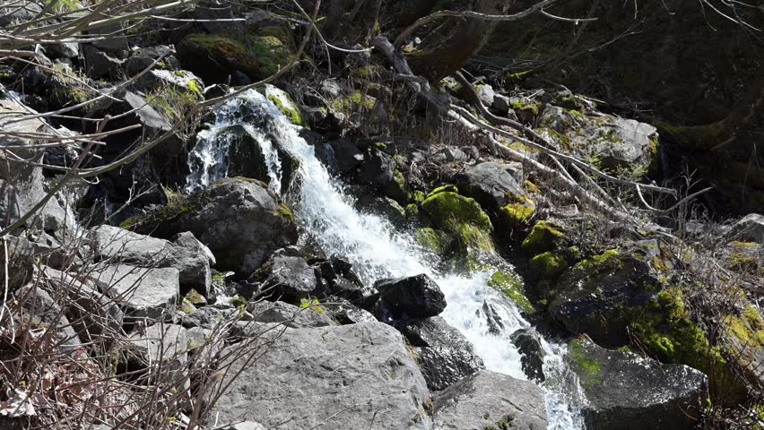 Stream coming off of Snoquera Falls in Washington