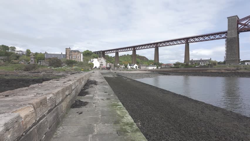 The Forth Bridge, a railway bridge across the Firth of Forth in Scotland
