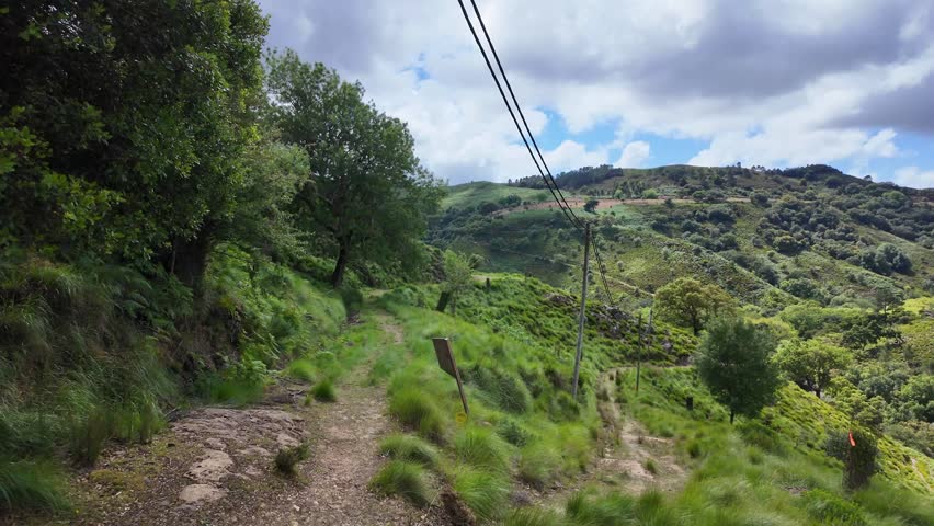 Hiking Journey Through Portugal Scenic Nature
