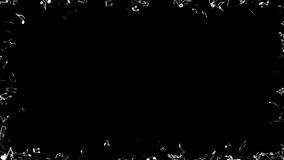 Musical Note Icon Particles on Rectangle Frame Path Animation. Floating Music Notation Symbols Along a Rectangular Border Loop.  - Powered by Shutterstock - Get 15% off with code: PIKWIZARD15