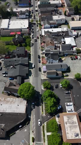 above the town of North East Maryland
