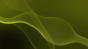 Flowing ribbon line wave background animation, Elegant flowing ribbon-like wave animated background, minimal abstract design - Powered by Shutterstock - Get 15% off with code: PIKWIZARD15