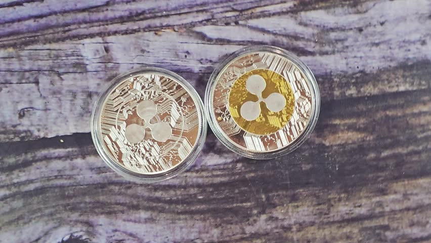 Physical Ripple XRP,  the native cryptocurrency of the XRP Ledger (XRPL), an open-source, decentralized blockchain technology, designed to facilitate fast cross-border payments
