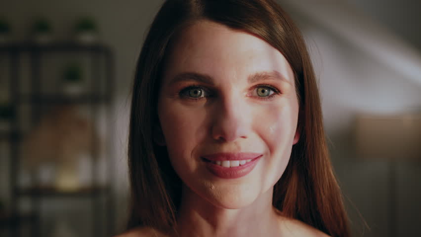 Close-up of woman