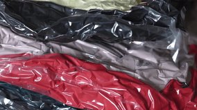 Vacuum compression bag for storing seasonal items. A zip-lock bag for compact storage, a tool for ensuring a tight seal and efficient storage in tight spaces.  - Powered by Shutterstock - Get 15% off with code: PIKWIZARD15