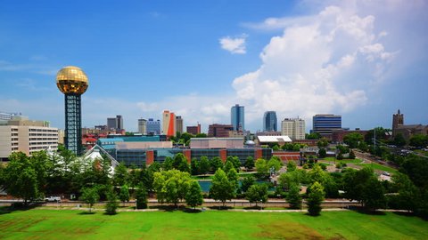 Knoxville Tennessee Usa Downtown Worlds Fair Stock Photo Edit Now 458297545