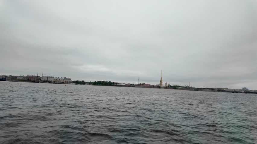 St. Petersburg, water area, historic buildings