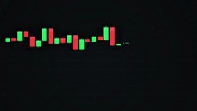 Animated Candlestick Chart Displaying Stock Market Price Data and Trading Trends - Powered by Shutterstock - Get 15% off with code: PIKWIZARD15