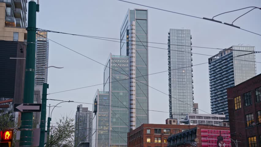 Contemporary urban skyline showing Toronto
