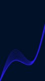 sstkVertical : A stylized blue waveform consisting of multiple parallel lines undulates across a solid dark blue background. The waveform starts from the bottom left, rises, and then gently falls towards the right side of the image. The lines are evenly spaced and have a smooth, fluid motion, creating a sense of dynamic movement. - Powered by Shutterstock - Get 15% off with code: PIKWIZARD15