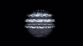 Futuristic digital data sphere with glowing binary code, holographic global network globe, abstract cyber security information technology concept isolated on Transparent Background - Powered by Shutterstock - Get 15% off with code: PIKWIZARD15