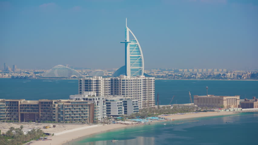 Stunning panoramic view of Dubai